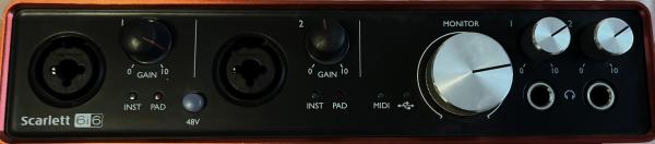 כרטיס קול Focusrite Scarlett 6i6 G2